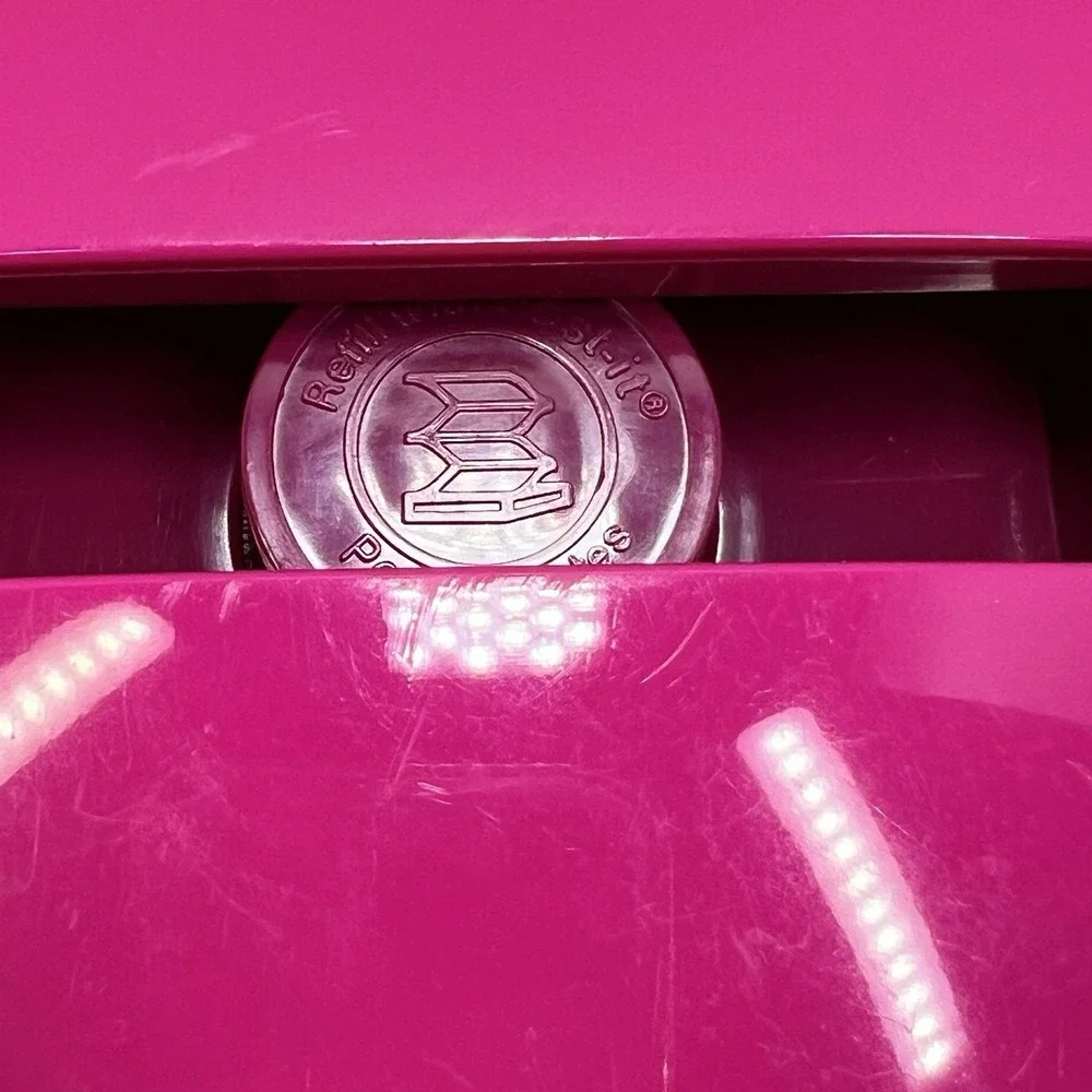 3M Post-it Notes Pink Heart Pop-Up Paper Weight Dispenser Office‎ Desktop
